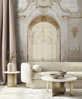 Fototapete Walls by Patel 4 m x 2,7 m Rundbogen Creme   Raum 4