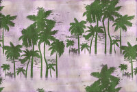 Fototapete Walls by Patel 4 m x 2,7 m Palmen Lila...
