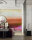 Fototapete Walls by Patel 4 m x 2,7 m Landschaft Rot Pink  Raum 2