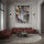 Fototapete Walls by Patel 4 m x 2,7 m 3D Grau Lila  Raum 4