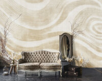 Fototapete Walls by Patel 4 m x 2,7 m Abstrakt Beige Creme  Raum 4