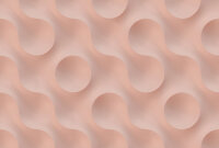 Fototapete Walls by Patel 4 m x 2,7 m Kreise Rosa   Raum 1