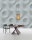 Fototapete Walls by Patel 4 m x 2,7 m Kreise Hellblau   Raum 2
