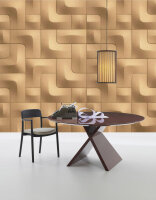 Fototapete Walls by Patel 4 m x 2,7 m 3D Gold   Raum 3
