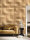 Fototapete Walls by Patel 4 m x 2,7 m 3D Gold   Raum 4