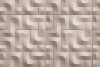 Fototapete Walls by Patel 4 m x 2,7 m 3D Grau   Raum 1