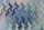 Fototapete Walls by Patel 4 m x 2,7 m 3D Blau Grün  Raum 1