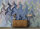 Fototapete Walls by Patel 4 m x 2,7 m 3D Blau Grün  Raum 2