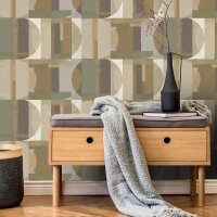 Arcadia Tapeten geometrisch grafisch A64903 Raum