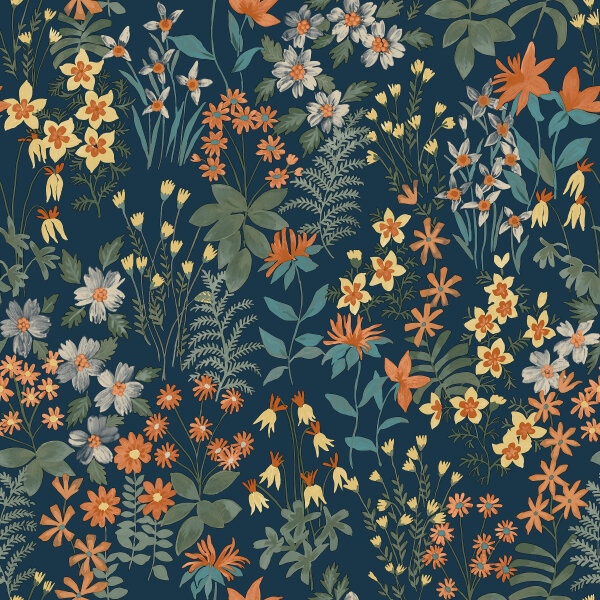 Arcadia Tapeten Floral Blumen A70903 Detail