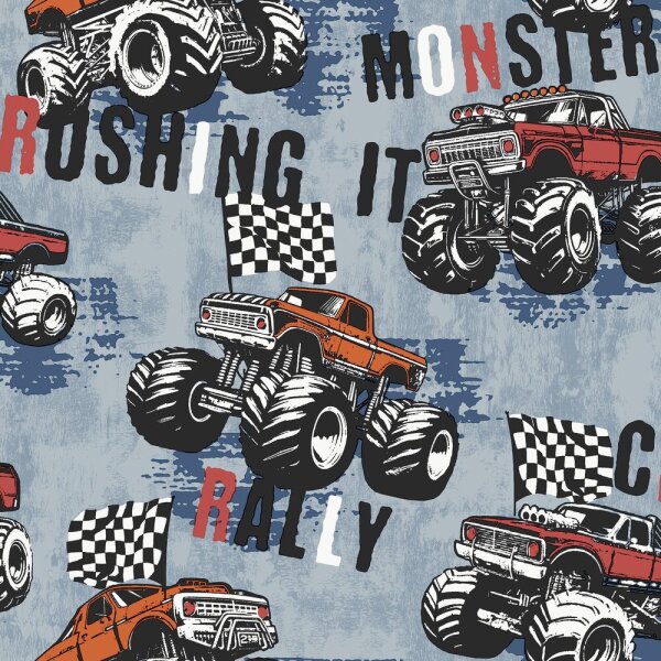 Kids and Teens Tapeten Monster Truck
