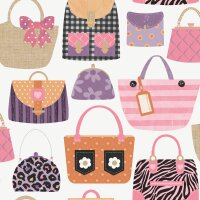 Kids and Teens Tapeten Handtaschen