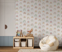 Kids and Teens Tapeten Regenbogen Boho Stil