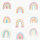 Kids and Teens Tapeten Regenbogen Boho Stil