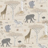 Kids and Teens Tapeten Afrika Safari Tiere