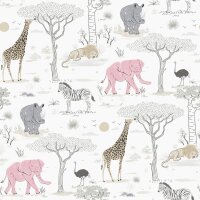 Kids and Teens Tapeten Afrika Safari Tiere