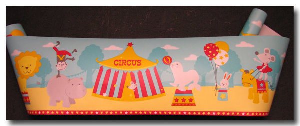 Bordüren Babies at Home Circus Zirkus